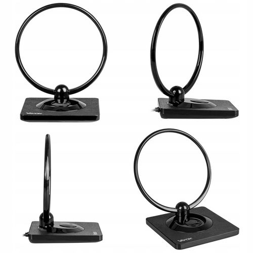 ANTENA POKOJOWA DVB-T2 AKTYWNA DO TV NAZIEMNEJ WZMACNIACZ 4K LTE MUX8 VAYOX na Arena.pl