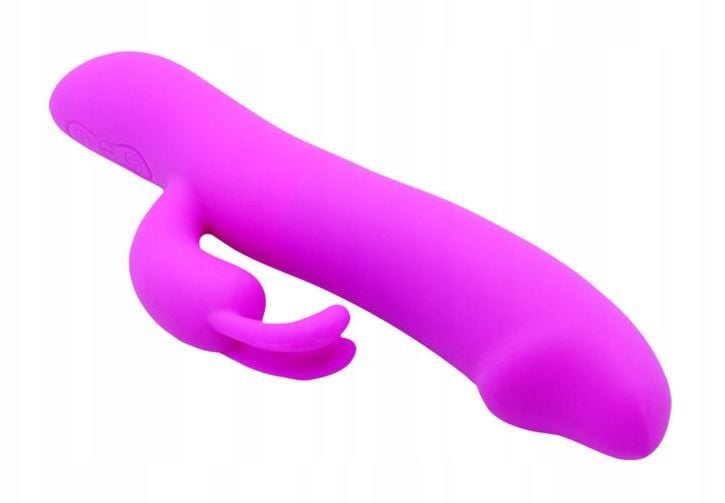 Wibrator Króliczek Ruch Posuwisty 2X7 Trybów 20Cm zdjęcie 12