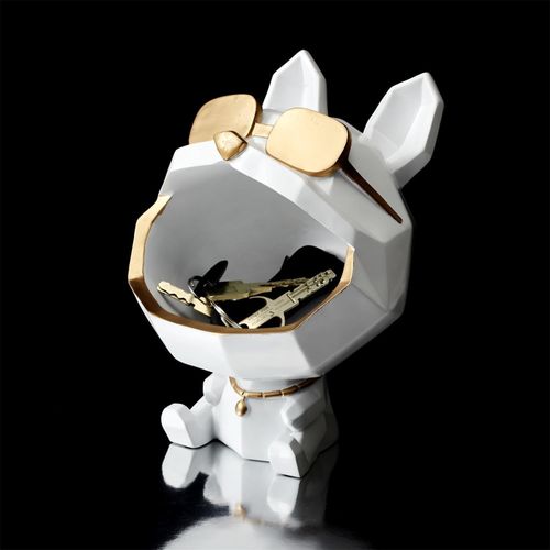 Organizer Pies w okularach biały na Arena.pl