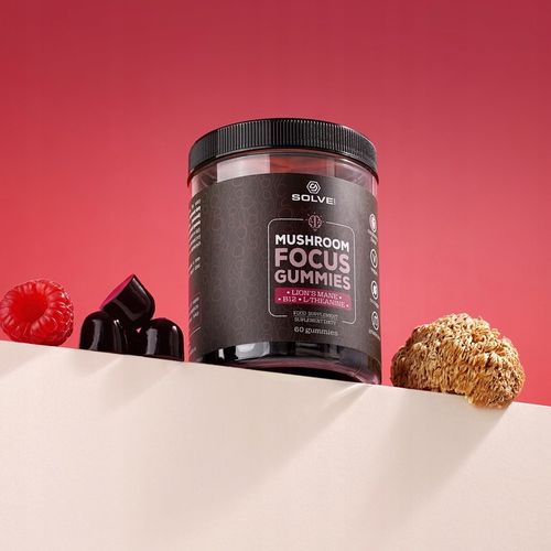 Żelki z Lion's mane Focus Gummies vegańskie i bez cukru na Arena.pl