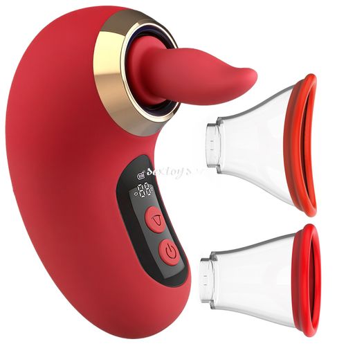 Wibrator Ssący Łechtaczkę Pochwę Piersi Z Językiem Aplikacja App Smartfon na Arena.pl