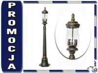 JUM 0087-PL-1SS Lampa stojaca ROMA Ogrodowa 116cm