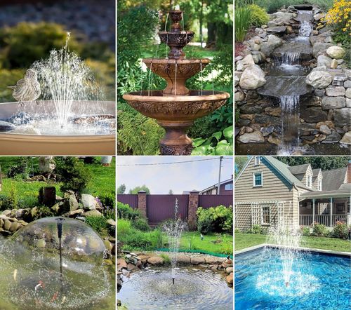 Solara fontanna Biling 25W 1200 L/H do stawu ogrodowa pompa z rurą 2 m na Arena.pl