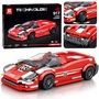 Sportowe czerwone Auto 917 Techniczne Klocki 355 ele ZA4754