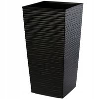 KADAX Doniczka Donica 39x75cm Wkład Czarna Dłuto