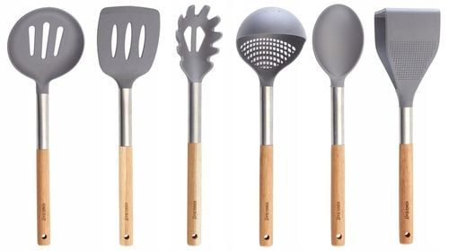 6 elementowy zestaw akacjowych przyborów kuchennych kinghoff kh-1325 na Arena.pl