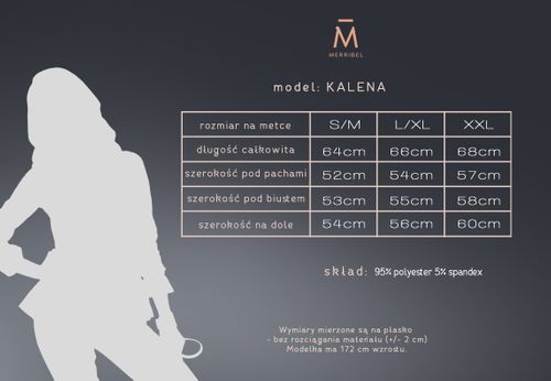 Bluzka Kalena Błękitny S/M na Arena.pl