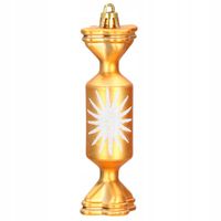 BOMBKI CHOINKOWE KOMPLET NA CHOINKĘ 149 szt. ZESTAW XXL ZŁOTE NIETŁUKĄCE