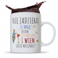 Kubek Prezent Dla Listonosza Nie Zadzieraj Z Nadrukiem Ze Zdjęciem