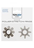 power stretchy rings 2pcs grey