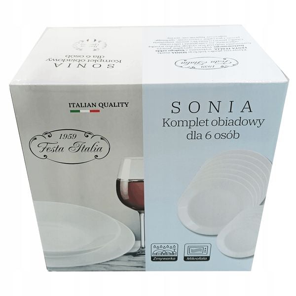 Komplet obiadowy Sonia 18-elementowy zdjęcie 13