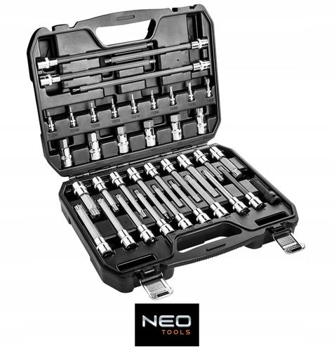 NEO ZESTAW BITÓW BITY I NASADEK TORX HEX RIBE STAR 1/2 38SZT KLUCZE na Arena.pl