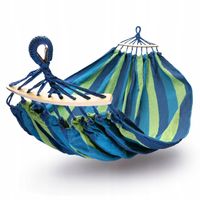 ZESTAW HAMAK OGRODOWY + PODUSZKA Dwuosobowy brazylijski XXL + POKROWIEC