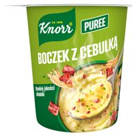 Danie w kubku Knorr 51g Puree z boczkiem i cebulą