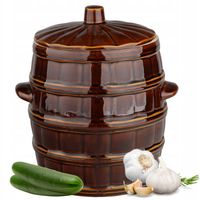 Beczka kamionkowa do kiszenia kapusty polska 8 l