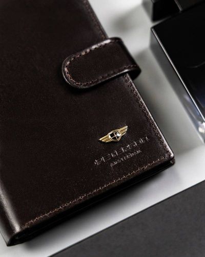 elegancki, duży portfel męski ze skóry naturalnej - peterson na Arena.pl