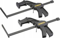 Szybkomocujące zaciski do szyn prowadzących DWS 2szt. DWS5026-XJ DEWALT