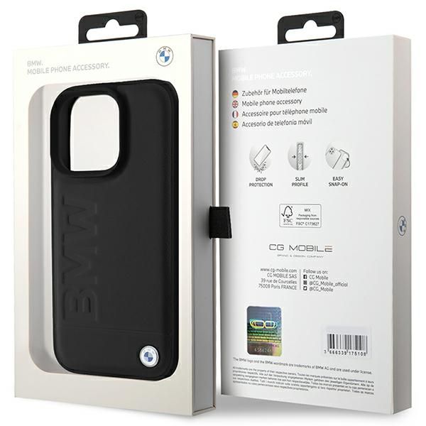 Etui BMW do iPhone 16 Pro 6.3"", Czarny zdjęcie 7