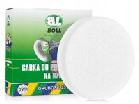 gąbka polerska boll na rzep 25 mm - biała (twarda)