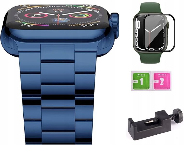 BRANSOLETA PASEK STEEL DO APPLE WATCH 45/44/42mm zdjęcie 1