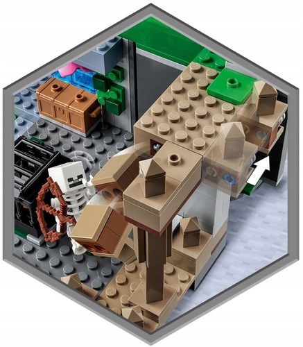 LEGO MINECRAFT Loch szkieletów 21189+Pustynna wyprawa Steva 21251 MAINCRAFT na Arena.pl