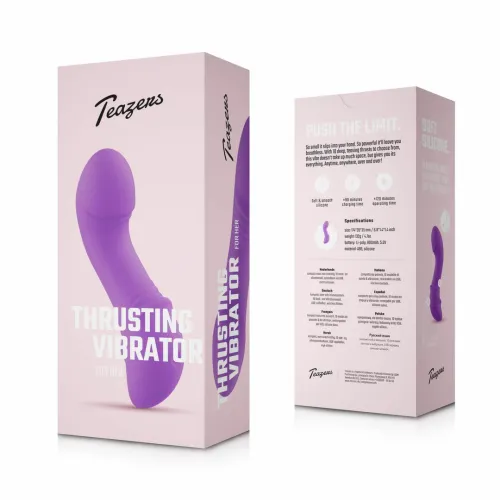 teazers mini thrusting purple - kompaktowy model z dynamicznym ruchem na Arena.pl