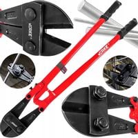 NOŻYCE SZCZYPCE DO CIĘCIA PRĘTÓW STALOWYCH DRUTU ŁAŃCUCHÓW 30'' 750mm DUŻE