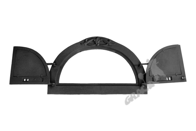 DRZWI C10 - 47X77 CM do pieca pizzy pizzeria żeliwne zdjęcie 2