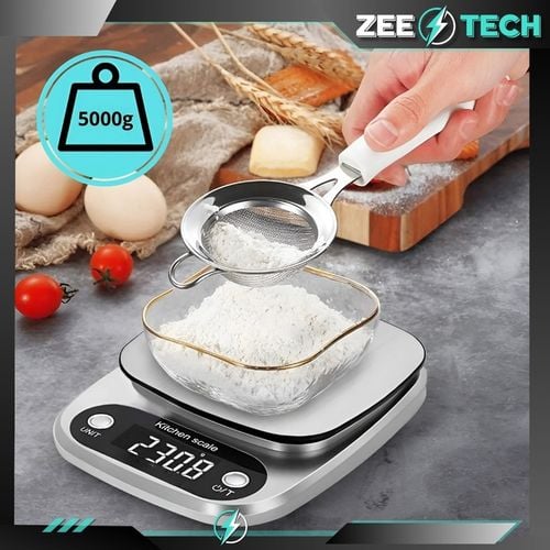 WAGA KUCHENNA ELEKTRONICZNA PRECYZYJNA 1 g | 5 kg TARA JUBILERSKA + na Arena.pl