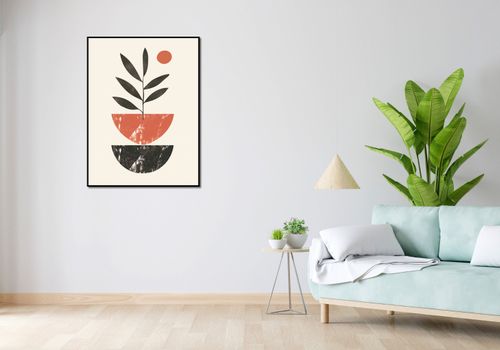 Plakat 75x100cm Roślinna Sztuka na Arena.pl