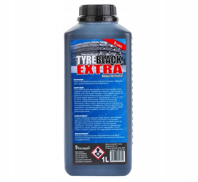 Farba do opon Impregnat Redats Koncentrat 1L=3L zdjęcie 2