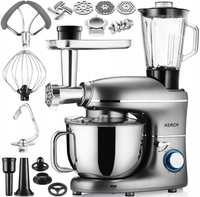 ROBOT KUCHENNY PLANETARNY MIKSER Z MISĄ KERCH ROTARY 4000W GREY 6,2L