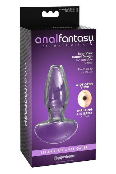 Anal Fantasy Elite Beginner's Anal Gaper Clear zdjęcie 2