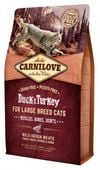 carnilove cat duck & turkey for large breed 6kg