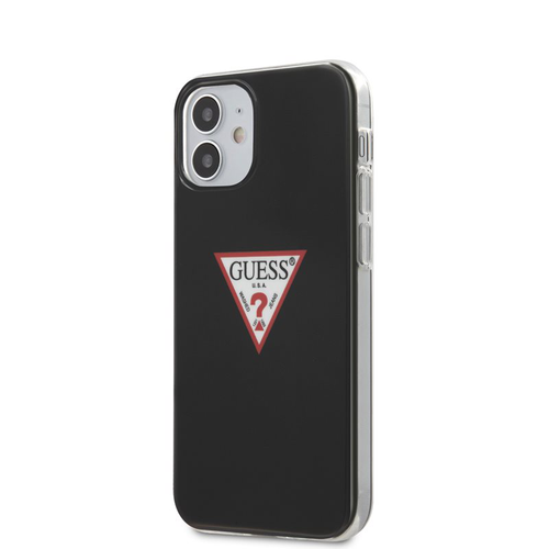Guess Triangle Logo Etui do iPhone 12 Mini (czarny) na Arena.pl