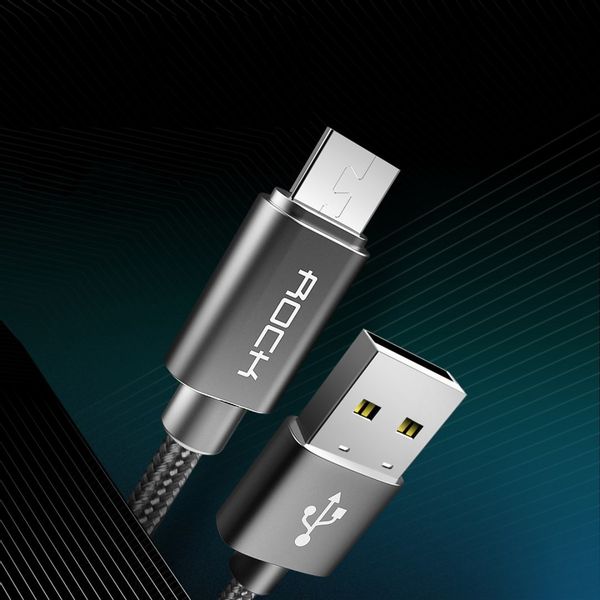 ORYGINALNY Kabel ROCK Micro USB 100cm zdjęcie 5