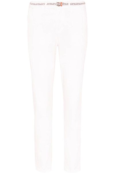 C&A Białe Spodnie Typu Chino - 34 / XS zdjęcie 1