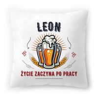 Poduszka Dla Leona Na Urodziny Imieniny Na Prezent Z Nadrukiem Ze Zdjęciem