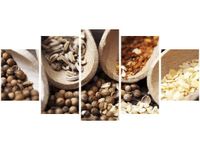 70CM 150CM OBRAZ 5 ELEM SZCZYPTA SMAKU ŚCIENNY