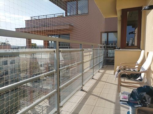 SIATKA ZABEZPIECZAJĄCA NA BALKON DLA KOTA PRZECIWKO PTAKOM 2x3m na Arena.pl