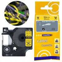 Rurka termokurczliwa do DYMO RHINO 18054 9mm x 1,5m Żółta S0718290 A18054