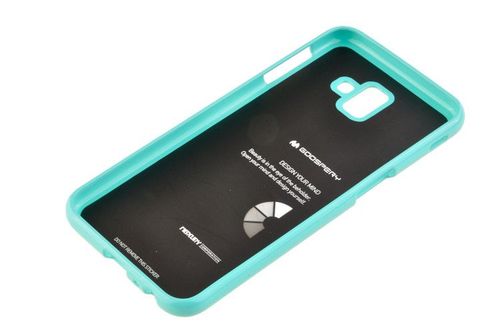 Etui Mercury Goospery Jelly Case do SAMSUNG GALAXY J6+ / J6 Plus miętowy na Arena.pl