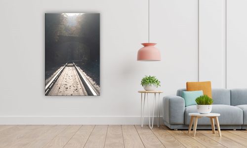 OBRAZ NA PŁÓTNIE 144 Torowisko 70x100cm na Arena.pl