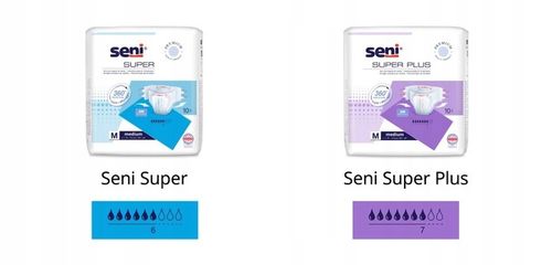 SENI SUPER PIELUCHOMAJTKI DLA DOROSŁYCH S 30SZT. ZAPINANE NA RZEPY na Arena.pl