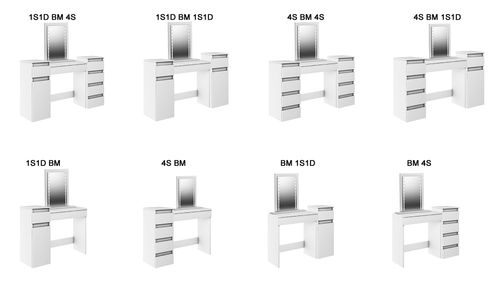 Słupek komoda modułowa MEGAN BIAŁA na Arena.pl