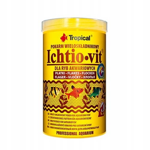 TROPICAL Ichtio-Vit pokarm dla rybek 1000ml zdjęcie 1