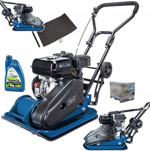 ORYGINALNA Zagęszczarka Gruntu Spalinowa Ubijak 50kg 13kN + MATA + OLEJ 1L na Arena.pl