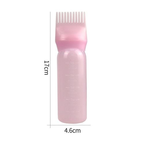 grzebień, aplikator butelka, szczotka z podziałką do wcierek, farb na Arena.pl