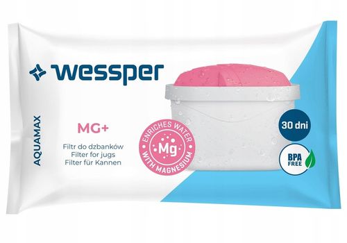 Filtry z magnezem do dzbanek Brita Marella XL - wkłady Wessper MG+ 4 szt. na Arena.pl