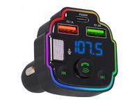Transmiter FM BLOW BT zestaw głośnomówiący + PD20W RGB